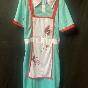 Bloody Nurse Costume Dress Wmn Size Med